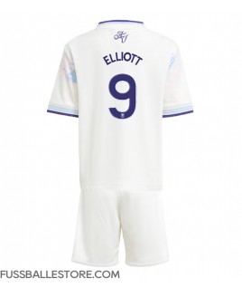 Günstige Aston Villa Harvey Elliott #9 3rd trikot Kinder 2025-26 Kurzarm (+ Kurze Hosen)